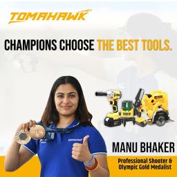 TOMAHAWK® Plastic Professional 2-Line 3D Line Laser Cross Self Leveling Laser Level Machine, Horizontal and Vertical Green Line image 5