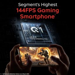 iQOO Neo 10 (Inferno Red, 8GB RAM, 128GB Storage) | Snapdragon 8s Gen 4 Processor & SuperComputing Chip Q1 | 7000 mAh Battery | Segment’s Highest 144 FPS Gaming Smartphone image 2