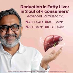 three60+ Advanced Liver Support Tablets | Daily Liver Detox & Fatty Liver Care | Clinically Proven Formula with Bhumiamalaki, Kalmegh & Kasani | Supports Liver Health & Alcohol Detox | 30 Tablets (Pack of 2) image 2