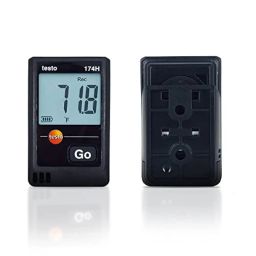 Testo 174 H data logger(-20°C to 70°C), data logger temperature humidity, temperature data logger with recording, multi use data logger, re usable recorder, ABS Plastic data logger image 3
