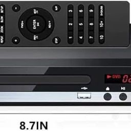 Home DVD Player for TV CD Player HDMI and RCA Cables Remote Control USB Input 1080p All Region Free Breakpoint Memory Support TV Monitor and Projector image 5