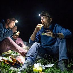 200 Lumens LED Headlamp with 3 Modes, Adjustable Headband, Lightweight and Portable for Camping, Hiking image 5