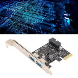 OXYTECH PCI-E Expansion Card, high Power Inductor 19 / 20PIN Interface Desktop PCI-E to USB 3.0 Expansion Card (XP, WIN7, WIN8, WIN8.1, WIN10) image 2