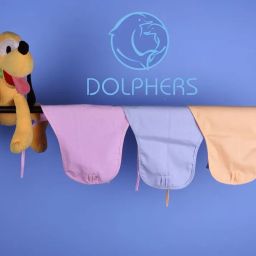 Nappy for New Born Baby - Set of 12 Pcs/Cotton Cloth Langot for Babies # 0-6 Months # Double Layer Nappies # U Shaped # Washable and Reusable # Pack of 12 by Dolphers image 3