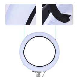 WowObjects® Photography Video Flash Speedlite Light Soft Cloth Diffuser Kit forLA-650B LA-650D FA-75D FA-75C and Any 18" Ring Fluorescent Flash Light image 2