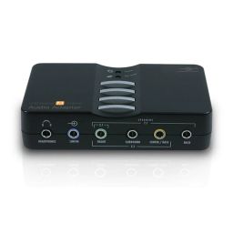 Vantec USB External 7.1 Channel Audio Adapter (Black) image 1