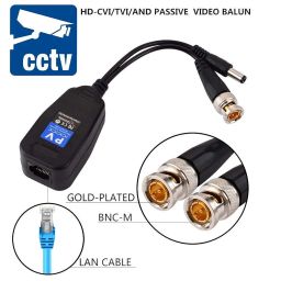 Passive Video Balun | RJ45 Adapter | 8MP Passive Video Video RJ45Balun BNC DC to 5 Network Transceiver Cat5/Cat6 Adapter AHD/TVI/CVI/CVBS, Full HD CCTV DVR Security Surveillance Camera System image 4