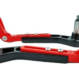 MIKANIX Universal and Adjustable Handlebar Brake Folding Clutch Lever Guard, Compatible with All Bikes (Red) image 2