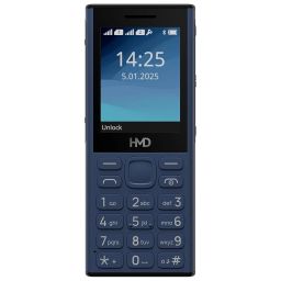 HMD 130 Music | Built-in Powerful Loud Speaker & Dedicated Music Buttons | Music Player and Wireless FM Radio | 2500 mAh Battery & Type C Fast Charger | Built-in UPI App | Blue image 1