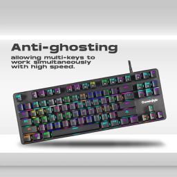 Cosmic Byte CB-GK-18 Firefly Per-Key RGB TKL Mechanical Keyboard with Swappable Outemu Red Switch, Macros, Software (Black) image 4