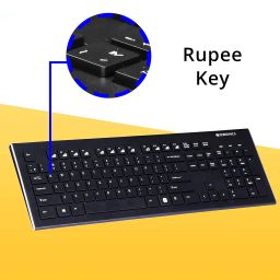 Zebronics Zeb- DLK01 USB Multimedia Keyboard(Black) image 3