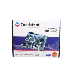 Consistent H-81 Motherboard 4th Gen i3, i5, i7, DDR3 Slots for RAM, with GMA 950 Graphic Card, Motherboard with Sound Card, SATA 2&3, 3Y Warranty image 3