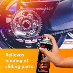 3M RPL Plus, Rust Penetrant Lubricant with Spray Pipe, Multi-use for Automotive & Industrial, Remove Rust & Squeaks, Loosen Stuck Nuts & Bolts, Fast-acting & Protect Against Rust (400ml, Pack of 1) image 2
