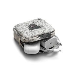 DailyObjects Easy Square Pouch | Crafted Using Soft-Touch and Water-Repellent Polyester | Polyfill Cushioning Assures Scratch-Free Security | Comes with an O-Ring to Attach Keys, Charms or Wristlets image 3