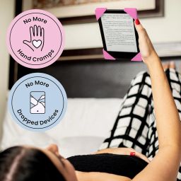 Strapsicle Hand Strap - Holder for Kindle Basic 2022 & Kindle Gen 4-11 (Pack of 2) - E-Reader Straps for Comfortable Reading Experience (Sage Green, Paperwhite (Gen 11) 6.8”) image 2