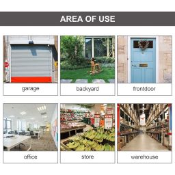 SOCHEP Realistic Looking Outdoor and Indoor Use Dummy Security CCTV Camera with Flashing Red LED image 4