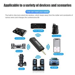 K-35 3.5mm Aux Dual Receivers (2 - Mics, 1 Input) Wireless Collar Microphone Lapel Lavalier Mic Plug & Play Mike for Vlogging Interview Live Streaming YouTube Compatible with BT Speakers, DSLR Camera image 2