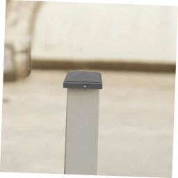 Vaguelly Fence Post Caps Black Cover for Square Decorative Fencing and Decking Easy Installation and Modern Design Fits Standard Posts image 3