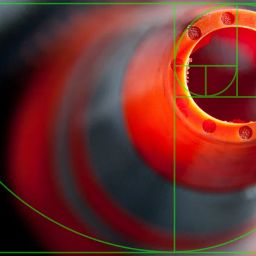 (2 Pack) Golden Ratio/Fibonacci Composition View Finder/Viewer Photography/Painting/Drawing Credit Card Size Fits in Wallet/Camera Bag image 4