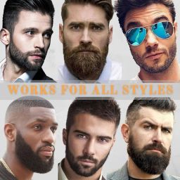 Sichumaria Water Proof Beard Color Pencil For Men, Long Lasting Coverage, Male Mustache Repair Shape, Beard, Moustache & Eyebrows, Micro-Fork Tip For Seamless Application (Pack of 1) - Black image 5