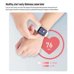 Techking Buy ONE GET ONE D20 Touchscreen Smart Watch Bluetooth Smartwatch with Heart Rate Sensor and Basic Functionality for All Boys & Girls (Sky Blue Color) image 5