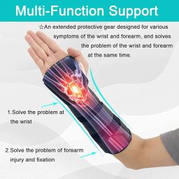 DClub Wrist & Forearm Splint For Left & Right Hand.(Universal),Sprain,Tendinitis,Caepal Tunnel Syndrome image 4