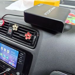 Venus CD DVD Player for Car with USB Port, Portable External CD Player for Car with Wired Apple CarPaly image 1