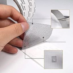 Shuttle Art Window Screen Repair Tap, Strong Adhesive & Waterproof Window Mosquito net Covering Mesh Tape for Door Tears Holes Screen Patch Repair Net Tape image 4