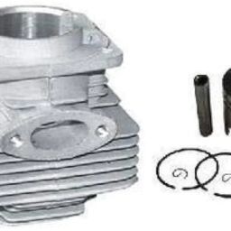 SADAIV NIPUN Powered By52cc Engine Parts 52cc Cylender kit piston assay (2 Strock) Brush cutter repair 2 Strock 4D-5MM Earth Augur Engine Cylender Block Piston Set image 2