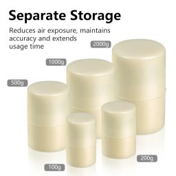 QP 200g Calibration Weights Box, Scale Weights Plastic Organizer with All-Round Sponge Protection, Scale Calibration Weights Box with Strong Seal, Suitable for Calibration Weights Within 200g image 2