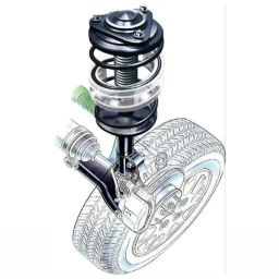 AutoCue Coil Spring Buffer (Size -C), 2 pcs. Car Suspension TPU Buffer for bad Roads, Suspension buffer | Shock Absorber Spring Buffer image 1