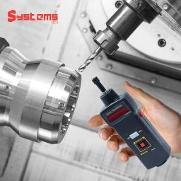 HTM-590 Contact Type Digital Tachometer - LED Red Display, Ideal for Industrial Applications, Accurate and Easy-to-Use RPM, Memory Recall, Best Battery Life, Low Battery Indicator, 1-sec Sampling Rate image 1