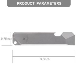 BANG TI Titanium EDC Pry Bar with Bottle Opener Function Portable Multi Tool image 5