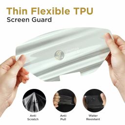 Spartan Shield Digital Cluster Screen Guard For TVS JUPITER 113 with Button 2024 Facelift || SMARTXONNECT Disc & Drum Scooter || TFT Meter Display Instrument Cluster Console Protector Accessory 2025 [Not Tempered Glass] image 4