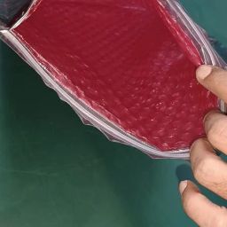 SKY=Anti Static Air Bubble Pouch for Hard Disk Mother Board Etc Fragile Item Packing Bag Zip Lock Size [150X200 MM][Pack of 20 PCS] IN SIDE ESD PINK AIR BUBBLE BAG OUT SIDE ESD BAG WITH ZIP LOCK image 3