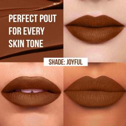 Insight Cosmetics Non Transfer Liquid Lipstick |Matte Texture|12Hrs Waterproof|Smudge Proof |Toxic Free |Vegan|Longwear, 4ml (01 Joyfull, 4 ml) image 5