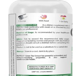 NutriJa Green Tea Extract - Standardized to 50% Polyphenols -100grams image 1