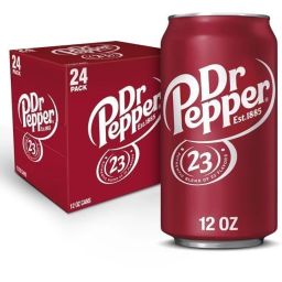 Dr Pepper Original Flavour Soft Drink is a Unique and Distinct Flavor, Each Cans Contain 330ml, Pack of 24 Cans (From UK) image 1