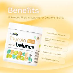 mydaily Thyroid Balance - Nutritional Supplement | Supports Thyroid Health, Energy & Metabolism | Selenium, Copper & B-Vitamins | Gluten-Free, Sugar-Free, Soy-Free |Chocolate 250g image 2