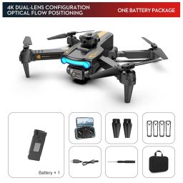 Drone with 4K UHD Camera, 45-Minute Flight Time, Foldable Design, Smart Flight Modes (Follow Me, Auto Return), Long-Range Control & Stable Flight for Aerial Photography & Exploration. image 1