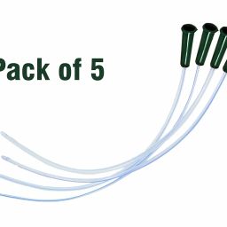 Sterile Enema Colon Tip | Enema tube | Enema Catheter | Individually Packed (Pack of 5) image 1