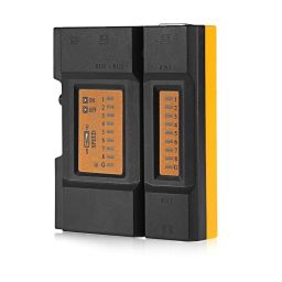 XIKKART Lan Tester, RJ45 RJ11 RJ12 CAT5 CAT6 UTP Network Cable Tester, Multi-Functional LED Network Tool Kit, Battery Powered, RJ11 RJ12 ethernet Cable Tester With 9v Batteries image 5