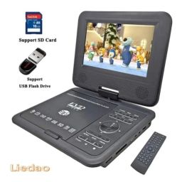Star Home Portable DVD Player with Screen 11.9 inch DVD Player 360° TFT LCD Swivel-Screen| SD Card/USB Port/CD/DVD Reader Controller, Kids Mobile DVD Player image 3