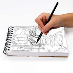 Askprints 50 Sheet A5 Sketchbook Set of 2-5.8 x 8.3 Inch | Top Spiral-Bound Sketchpad for Artists | Sketching and Drawing Acid Free Paper, for Doodling oil;acrylic image 2