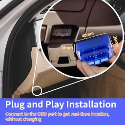 OBD2 Real-Time GPS Vehicle Tracker | Apple Find My Compatible (iOS Only) | Real-Time Location Tracking, Theft Recovery & Daily Fleet Management | | Essential for Drivers, Travelers & Fleet Operators image 2
