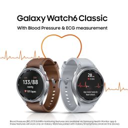 Samsung Galaxy Watch6 Classic LTE (47mm, Black, Compatible with Android only) | Introducing BP & ECG Features image 3