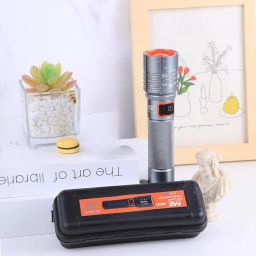 Rechargeable Flashlight – 10000 Lumen High Power LED Torch, 1200M Long Beam, USB-C Charging, 10+ Hours Runtime, Adjustable Zoom Light for Camping, Hiking, Emergency, Outdoor Use image 1