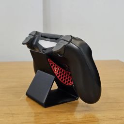 Zyva Universal Game Controller Stand, Black and Red image 1