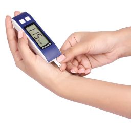 Control D Diabetes Sugar Testing Machine with 5 Strips Glucometer image 5