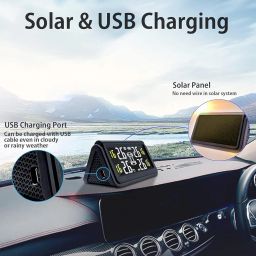Skyshop® Solar A280 TPMS (Car Tire Pressure Monitoring System) (External SENSORS) image 2